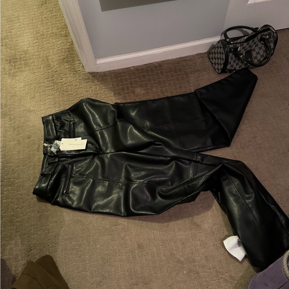 Beautiful pleather pants - Picture 4 of 7